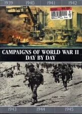 Campaigns of World War II Day by Day - Paperback - VERY GOOD