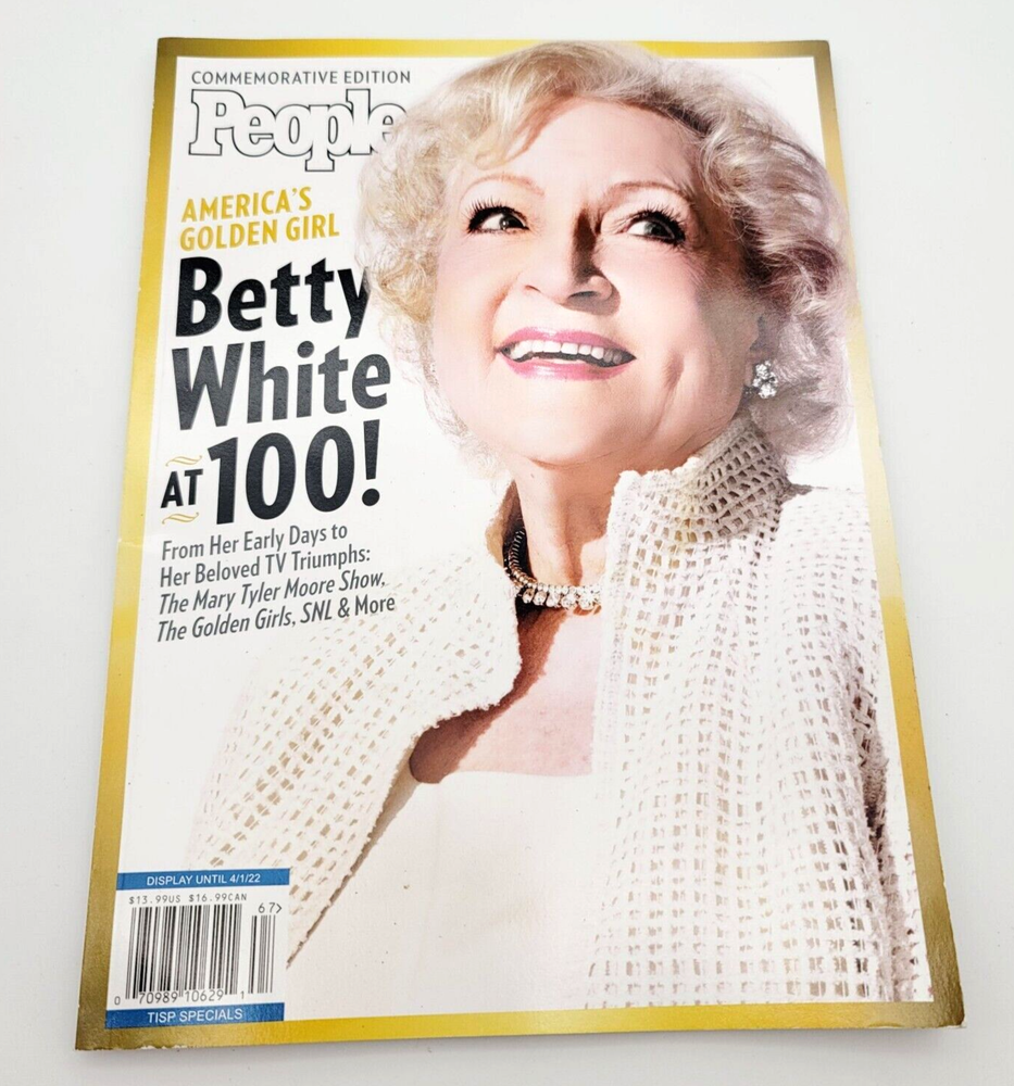 People Magazine Betty White Commemorative Edition 2022 America's Golden Girl