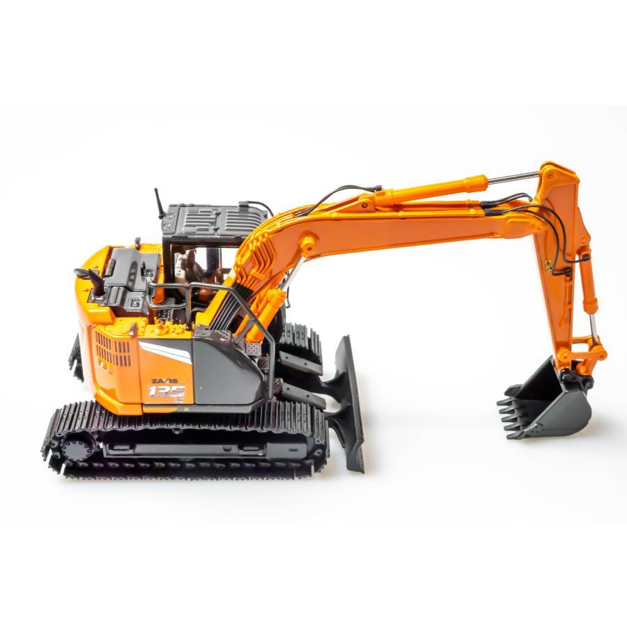 Miniature Hitachi Hydraulic Excavator ZX135US-7 1/50 Scale
