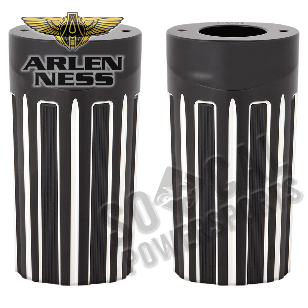 Arlen Ness 10Gauge Fork Boot Covers Black 20017 eBay
