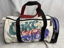 Vintage Canvas Coke Coca Cola Bag Tote Purse 1991