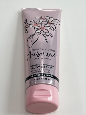 Bath & Body Works Night Blooming Jasmine Body Cream 8 oz / 226 g