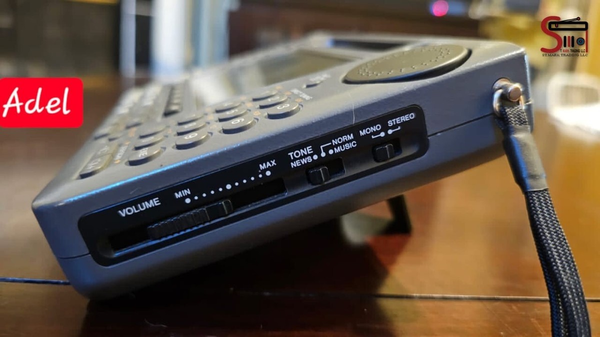 Sony ICF-SW55 World Band Radio Recapped & Upgraded By Adel