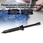 Tin Suction Device Extended Manual Suction Tin Pump Welding Repair Tool