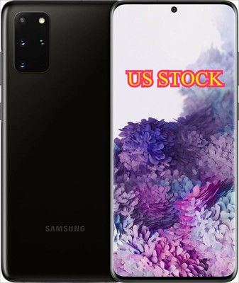 Samsung Galaxy S20+ Plus 5G SM-G986U1 128GB Black 6.7'' (Unlocked) - Open Box US