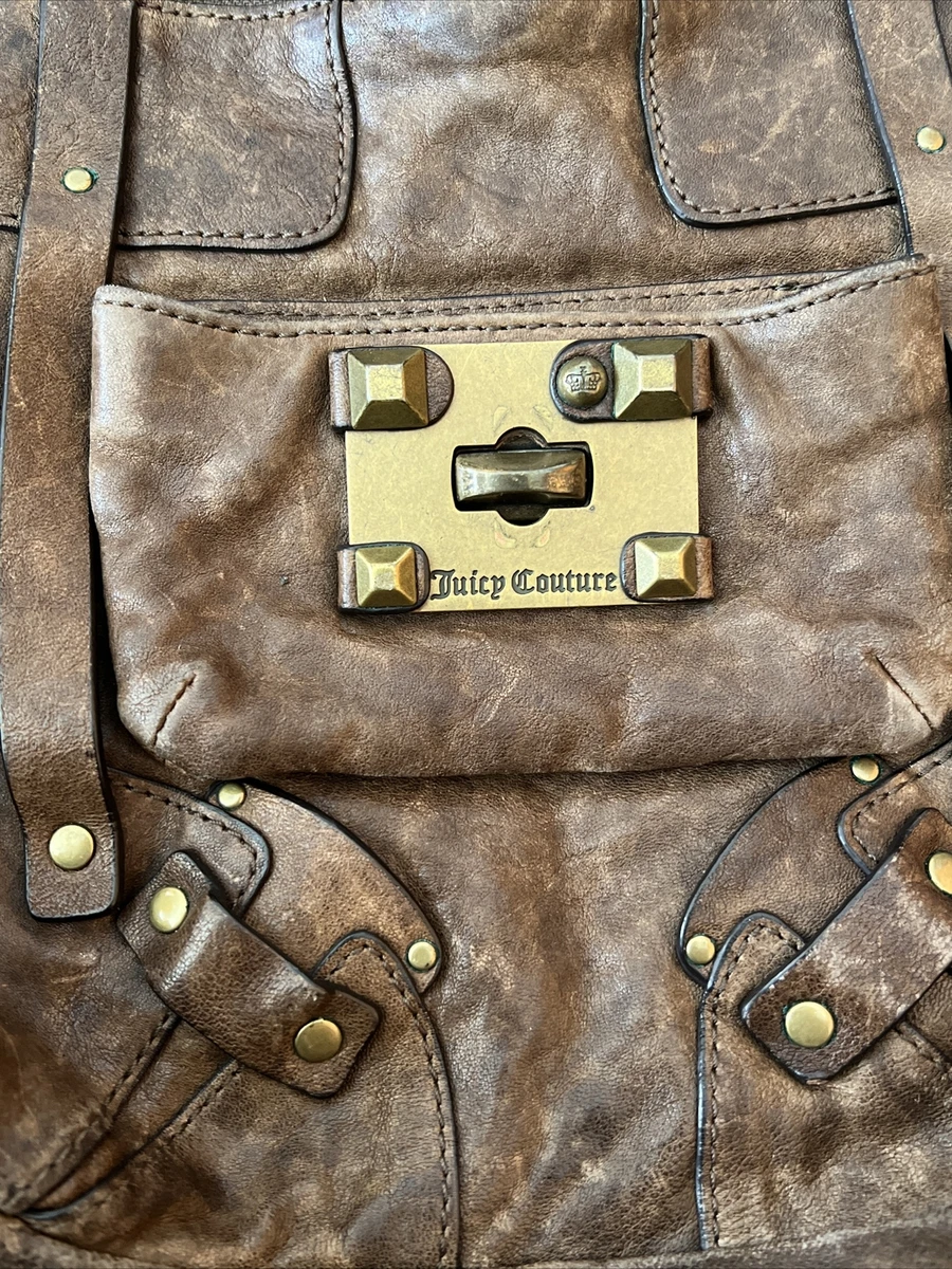 Juicy Couture Brown Nylon Scrunched Bag blog.knak.jp