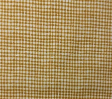 MILL CREEK CHECKER YELLOW RAYMOND WAITES COTTON CURTAIN FABRIC BY THE YARD 54"