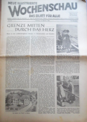 WOCHENSCHAU 44 - 31. Oktober 1948 Grenze Franz Lehar Weißes Haus Ginger Rogers