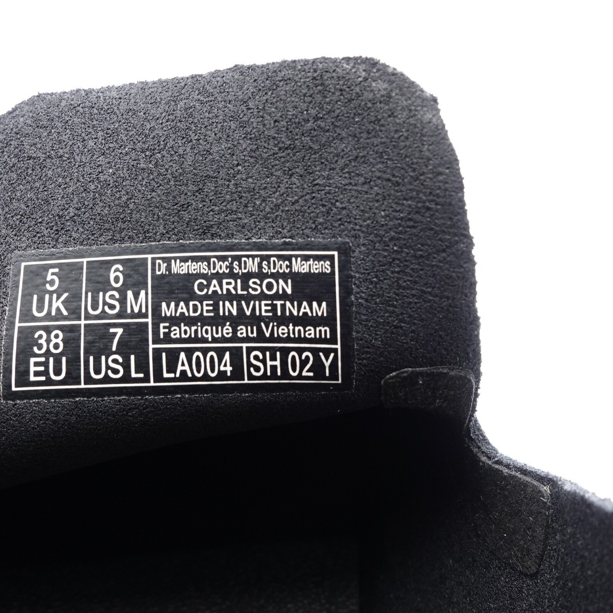 Dr. Martens Carlson Slingback Mules 27410001 Black Women's Size 7