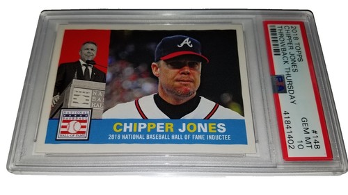 CHIPPER JONES 2022 ONYX PREMIUM BASEBALL ON CARD AUTO /105 | eBay