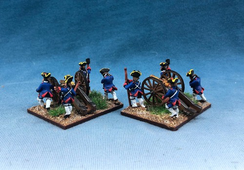 15mm WGS Seven Years War SYW painted Spanish Artillery and 4lb Cannon SPYC2 - Picture 4 of 10