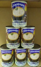 6 cans Chincoteague  New England Clam Chowder 15 oz, Free Ship READ DESCRIPTION