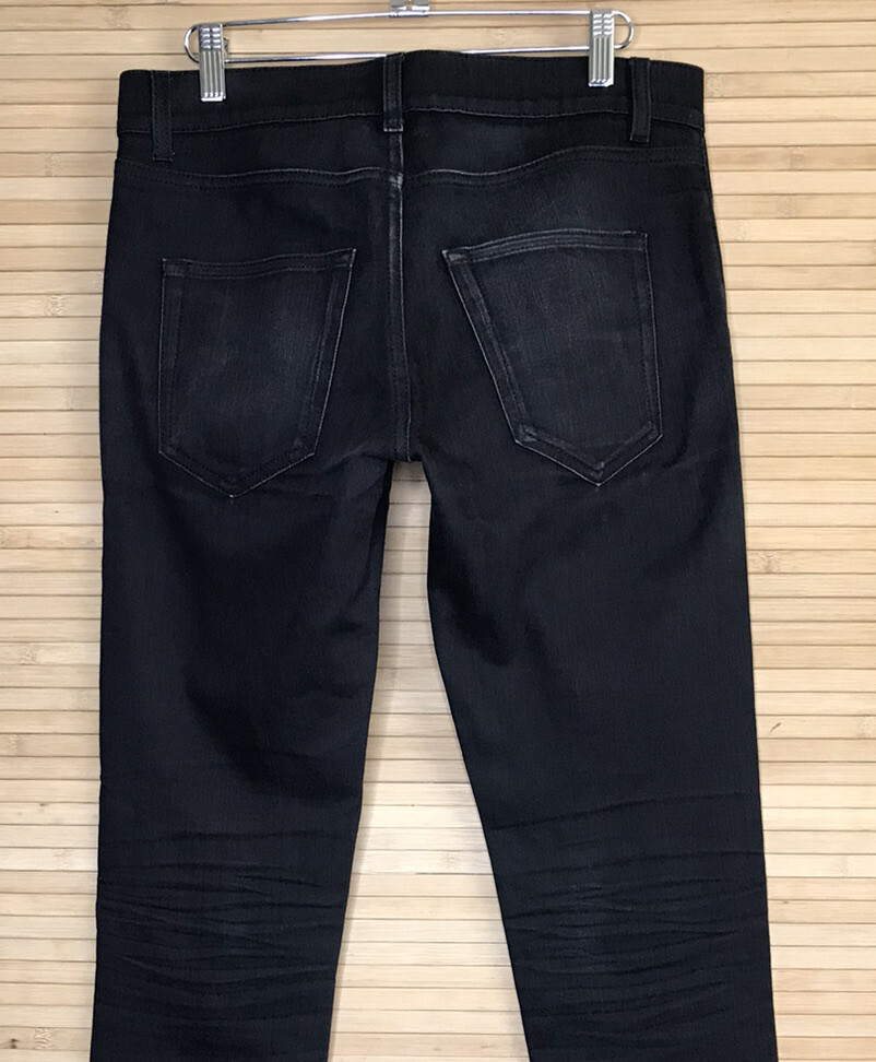 Saint Laurent Paris D02 M/SK-LW Black Denim Jeans sz 29 30 x 34 | eBay