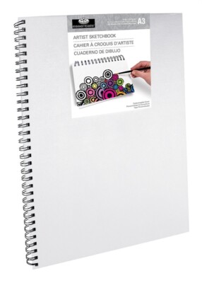 Royal & Langnickel Hardcover-Skizzenbuch - Canvas Covered - A3
