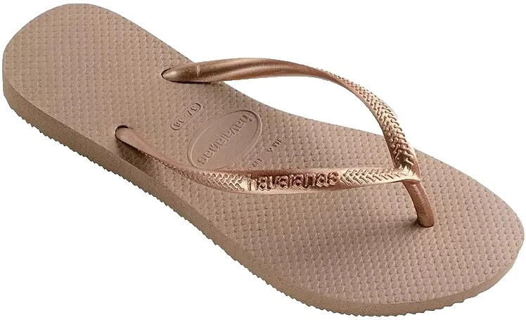 Havaianas 修身纯色凉鞋女