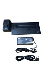 Lenovo Type 40AH USB 3.0 ThinkPad Pro Docking Station 01HY745 W/ 135W AC Adapter