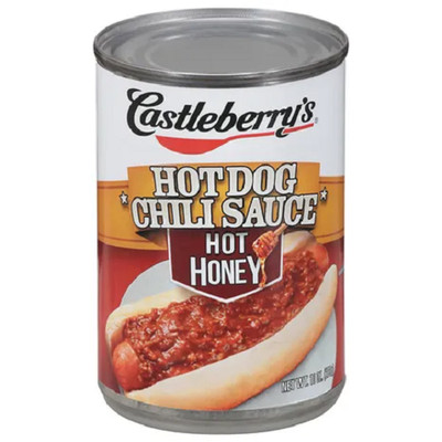 Castleberry's Hot Honey Hot Dog Chili Sauce