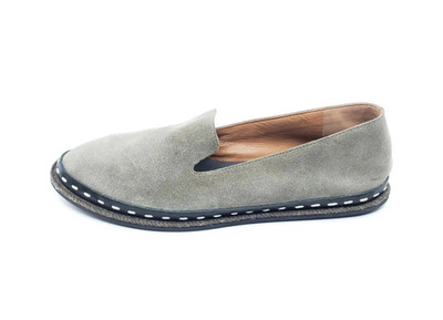 Rag & Bone Cairo Womens Loafer Suede Taupe Gray Slip-On Size 39 US 9