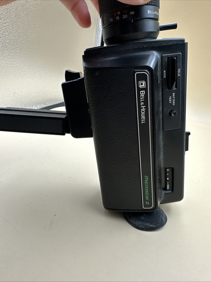 N32- Super 8 Camera Bell Howell Microstar Z Movie Camera