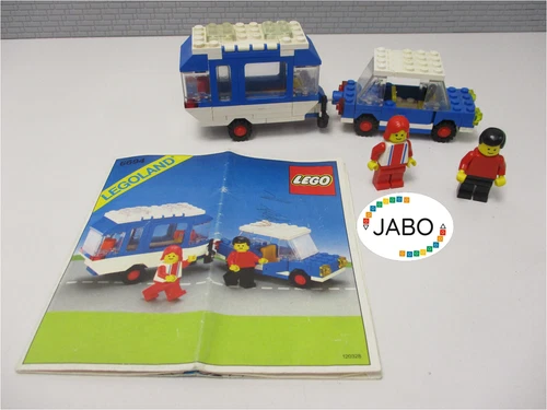 (D13) Lego 6694 Car with Caravan with BA