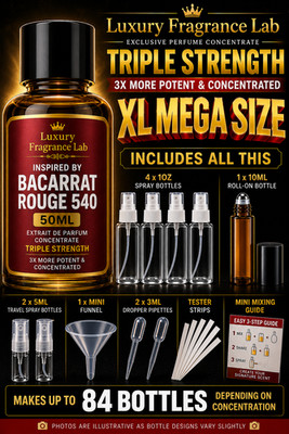 Luxury Fragrance Lab  Inspired By Baccarat Rouge 540 Premium Fragrance Oil