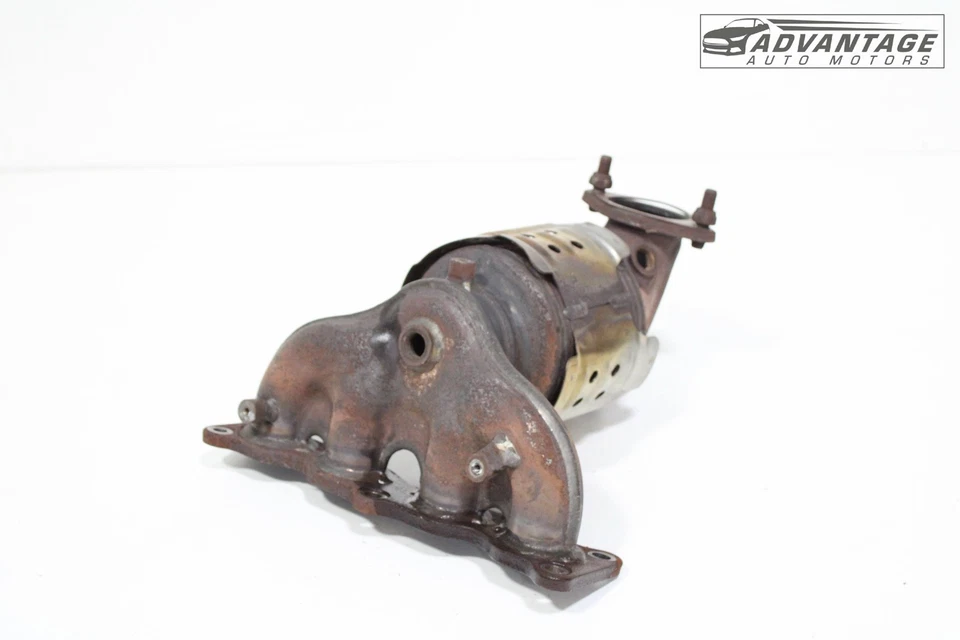 HYUNDAI SANTA FE 2019-2020 2,4 L TUBO COLECTOR DE ESCAPE DELANTERO CON ESCUDO TÉRMICO OEM Foto 3 de 4