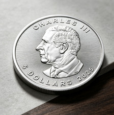 2022 1 oz Canadian Silver Maple Leaf C0-i-n.9999 Privy 5 Round RARE
