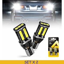 4PCS LED Backup Reverse Light Bulb T15 921 912 2835SMD White Canbus Error Free
