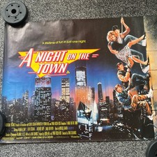 A Night on The Town aka Adventures In Babysitting Original 1987 UK Quad Poster