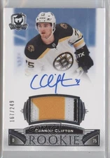 2019-20 Upper Deck The Cup /249 Connor Clifton #142 RPA Rookie Patch Auto RC