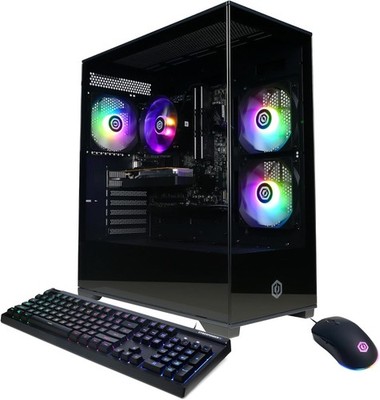 CyberPowerPC CS450198MB492360 i5-14600KF 3.5GHz NVIDIA GeForce RTX 4060 8GB 16GB