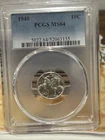 1940 Mercury Silver Dime BU PCGS Ms64