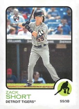 2022 Topps Heritage #626 Zack Short