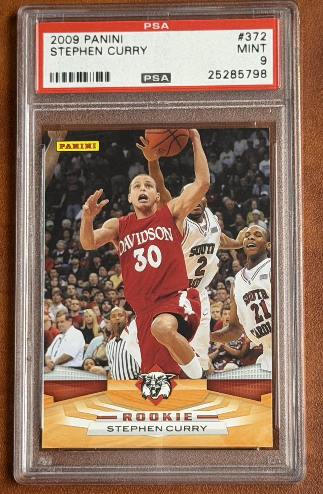 2009-10 Panini - Rookie Stephen Curry #372 (RC) PSA 9 - MINT !!!