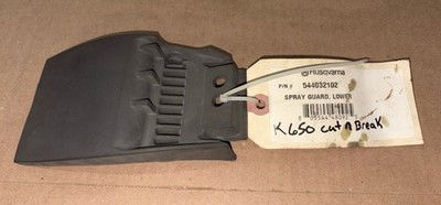 Husqvarna 544032102 Lower Spray Guard K650 Cut-N-Break OEM NOS Partner