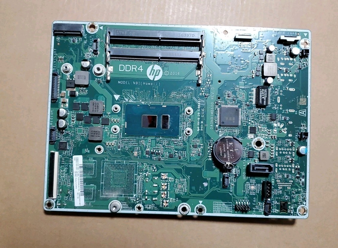 HP 24-G214 Intel i3-7100U N91 Hawaii 848949-007 848949-607 HP 24-G214 Intel i3-7100U N91 Hawaii 848949-007 848949-607