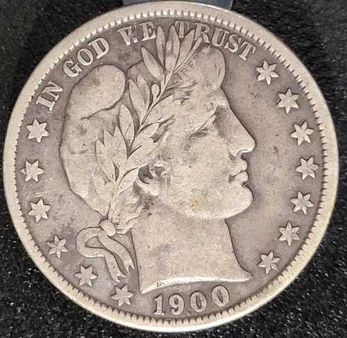 1900 P Philadelphia Mint Barber Half Dollar Nice Higher Grade Full Liberty