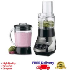 SmartPower Duet 500W Blender And Food Processor 48oz Glass Jar 7 Speeds New