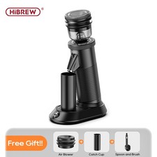 HiBREW G5 Electric Coffee Grinder 48mm Conical Burr Espresso & Turkish Coffee UK