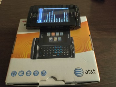 Sharp FX STX-2 Slider Qwerty 3G Phone 2010 AT&T rare collectible item