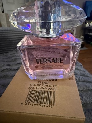 Versace Bright Crystal Pink 90 MLFor Women! Tester! New Authentic!