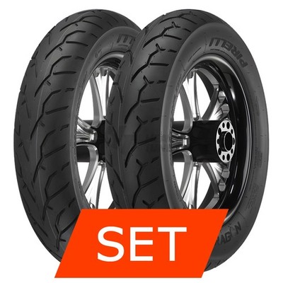 Reifenset Pirelli Night Dragon für Triumph Bonneville 900 T 100 EFI 100/90-19