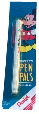 Disney Mickey Mouse Eraser Pen Pals Minnie Clic Eraser Vintage Pentel Japan