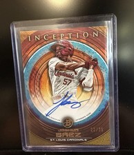 2022 Bowman Inception Baseball Cards Checklist and Odds 12
