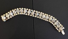 Vintage Rhinestone Tennis Bracelet
