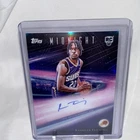 Rasheer Fleming 2025 Topps Midnight RHS-RF Rookie Horizon Signatures RC Auto (B)