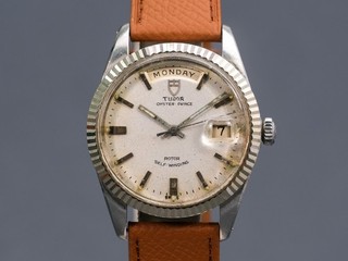 Authentic TUDOR Oyster Prince Date Day "Jumbo" Ref. 7019/4 As Is Untested