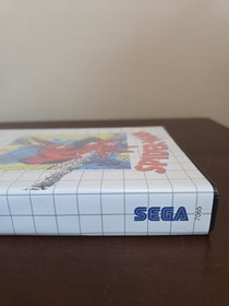 Spider Man US North American Version Sega Master System RARE CIB TESTED Working 