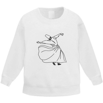 'Whirling Dervish' Kid's Sweatshirt / Sweater / Jumper (KW057474)