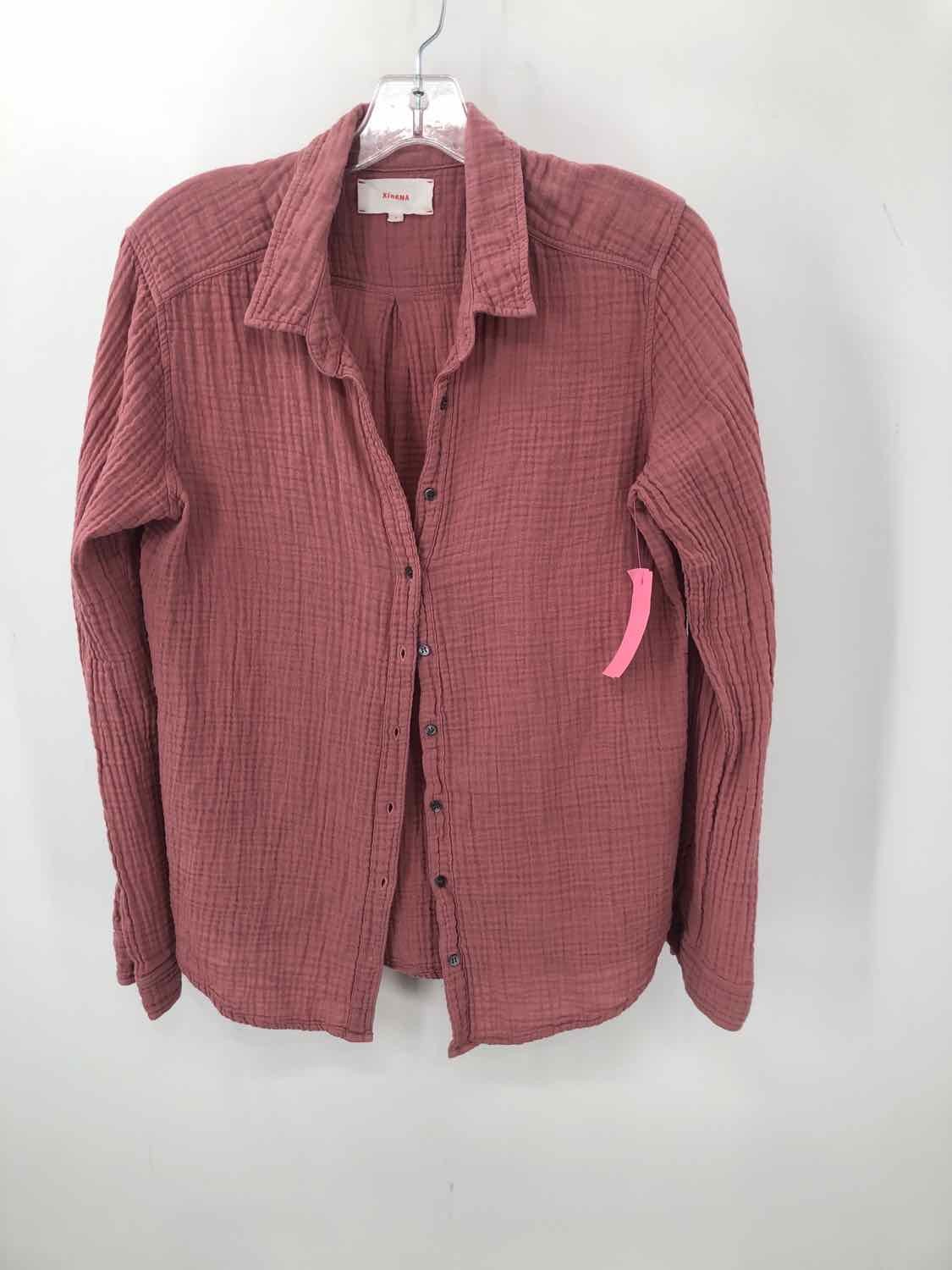 Pre-Owned Xirena Red Size Small Button Down